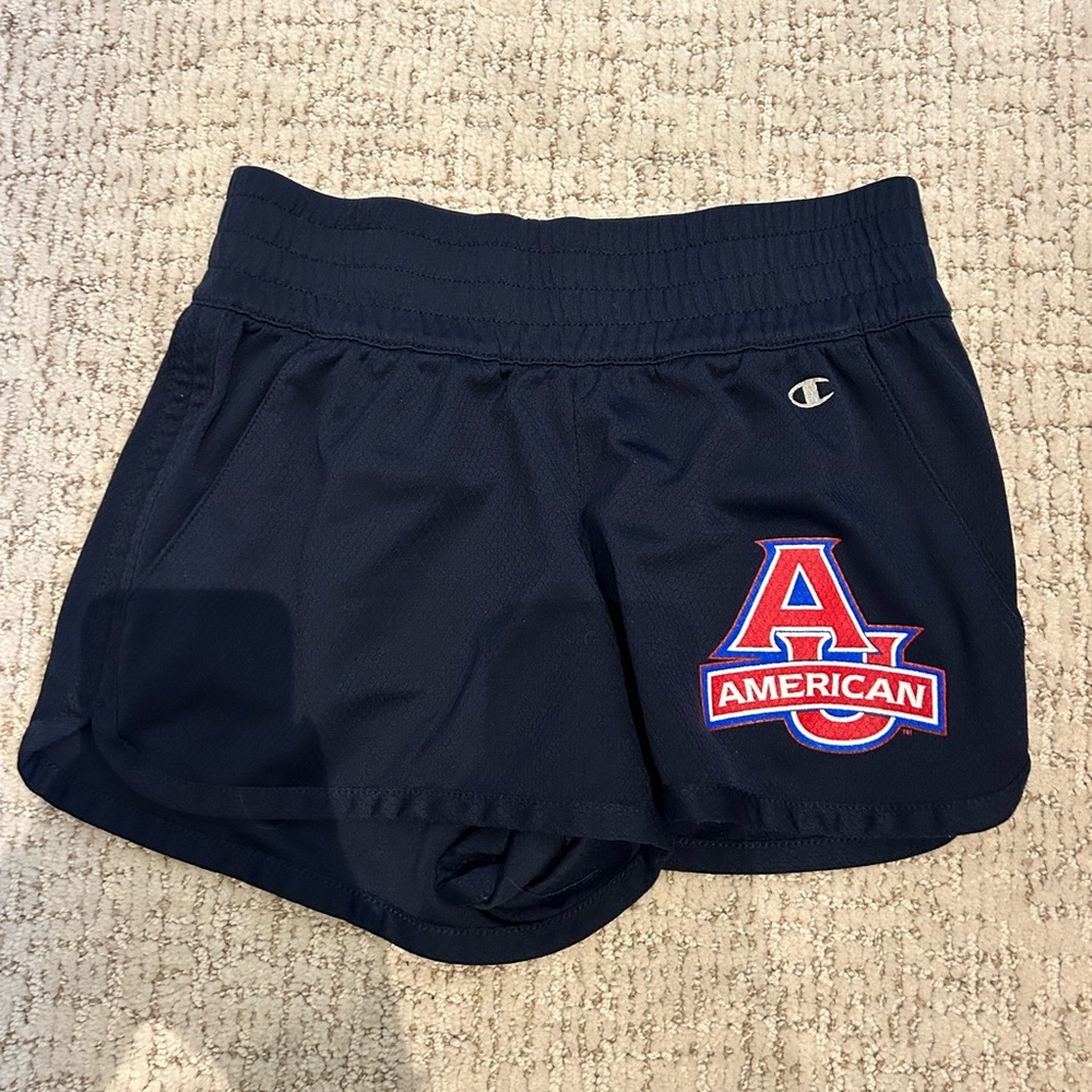 American University Champion navy athletic shorts